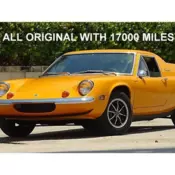 1972 LOTUS EUROPA FROM A PRIVATE COLLECTION WITH 17000 MILES