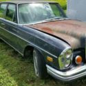 1972 MERCEDES BENZ 280 SE blue W/white interior 6cyl  automatic for restoration