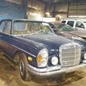 1972 MERCEDES-BENZ 280SE LOW 74K MILES 74412 Miles Black Sedan 6 Cyl Manual