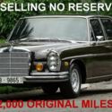 1972 MERCEDES BENZ 280SL 4.5 2 OWNER FL SNOWBIRD CAR 72000 MILES NO RESERVE SET