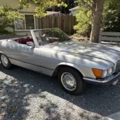 1972 Mercedes-Benz 350 SL Convertible Grey
