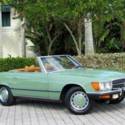 1972 Mercedes-Benz SL-Class 350 80954 Miles Green Convertible V8 4.5L Automatic