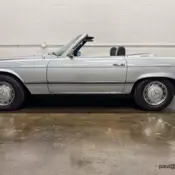 1972 Mercedes-Benz SL-Class  96,074 Miles Silver Grey Convertible 4.5L V8 Automa