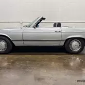 1972 Mercedes-Benz SL-Class Silver Grey Convertible 4.5L V8 96,074 Mi