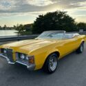 1972 Mercury Cougar 7.0 Convertible Yellow RWD Automatic convertible