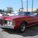 1972 MERCURY COUGAR BASE CONVERTIBLE