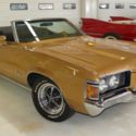 1972 Mercury Cougar XR-7 5303 Miles Gold Convertible 351 Automatic