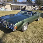 1972 Mercury Cougar XR7 Convertible Green XR7