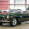 1972 MG B  23117 Miles British Racing Green Convertible I4 Manual