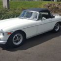 1972 MG MGB convertible Chrome Bumper