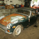 1972 MG Midget  Convertible   Restoration Project     MG Roadster
