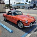 1972 MG Roadster Convertible Orange RWD Manual