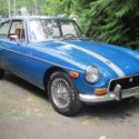 1972 MGB GT  68k miles  rust free  show-quality blue paint  drives great