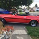 1972 Mustang Convertible Mach 1 Clone