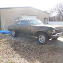 1972 Nova roller factory 4 speed V-8 car NO RESERVE