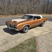 1972 Oldsmobile 442 Convertible Brown 442