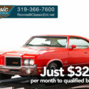 1972 Oldsmobile Cutlass  0 Fiesta Red Coupe 350 V8 4 Speed Manual