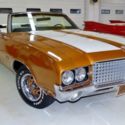 1972 Oldsmobile Cutlass  1 Copper 2 Door Convertible 350 Automatic