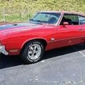 1972 Oldsmobile Cutlass  38285 Miles Bright Red/Black