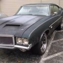 1972 OLDSMOBILE CUTLASS, 442 Double Scoop hood, FlowMaster Exhaust, NOT RUNNING