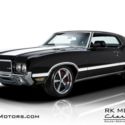 1972 Oldsmobile Cutlass  Black Hardtop LS2 V8 6 Speed Manual