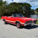 1972 Oldsmobile Cutlass Convertible 16,488 Miles Red Convertible 350 Automatic