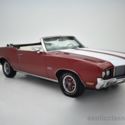 1972 Oldsmobile Cutlass Convertible 38,219 Miles Red  4.2 Auto