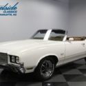 1972 Oldsmobile Cutlass Convertible 75572 Miles Cameo White Convertible 350 V8 3