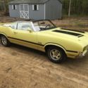 1972 OLDSMOBILE CUTLASS CONVERTIBLE # MATCHING 455 AUTO LOADED 442 U CODE   NR