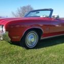 1972 OLDSMOBILE CUTLASS CONVERTIBLE, ONE OWNER, VERY ORIGINAL,UNMOLESTED