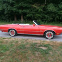 1972 Oldsmobile Cutlass Convertible - Very Original - Matador Red
