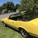 1972 Oldsmobile Cutlass Convertible Yellow RWD Automatic