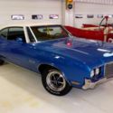 1972 Oldsmobile Cutlass S 1 Viking Blue 2 Door Hard Top 350 Manual 4-Speed