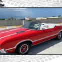 1972 Oldsmobile Cutlass Supreme 2dr Convertible 40700 Miles Red  V8 Automatic