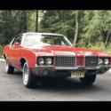 1972 Oldsmobile Cutlass Supreme Classic Red RWD Automatic