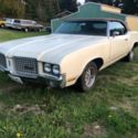 1972 Oldsmobile Cutlass Supreme Convertible 350 Rocket Automatic NO RESERVE