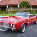 1972 OLDSMOBILE CUTLASS SUPREME CONVERTIBLE W/ FACTORY A/C, PW, PDB, PS,P-TOP,