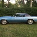 1972 Oldsmobile Toronado Blue with Black Top