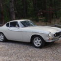 1972 P1800 Volvo cream colored, red leather interior, restored
