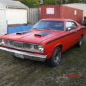 1972 Plymouth 340 4 Speed Duster, real factory orange H code car
