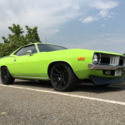 1972 Plymouth Cuda, Numbers Matching 340 & 4spd, Restomod, Sublime Green!