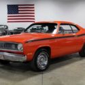 1972 Plymouth Duster  46388 Miles Orange Coupe 340ci V8 3 Speed Automatic