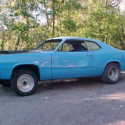 1972 PLYMOUTH DUSTER X RACE CAR  SETUP FOR BIG BLOCK