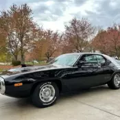 1972 Plymouth Roadrunner  Black  Manual