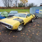 1972 Plymouth Roadrunner Coupe Yellow