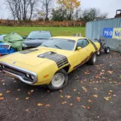1972 Plymouth Roadrunner Yellow