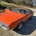 1972 Plymouth Satellite Coupe Orange RWD Automatic