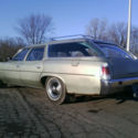 1972 Pontiac Catalina Safari Station Wagon Clam Shell Tailgate 400 V8 NO RESERVE