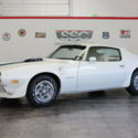 1972 Pontiac Firebird 56428 Miles Polar White Coupe
