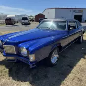1972 Pontiac Grand Prix Coupe Blue model J